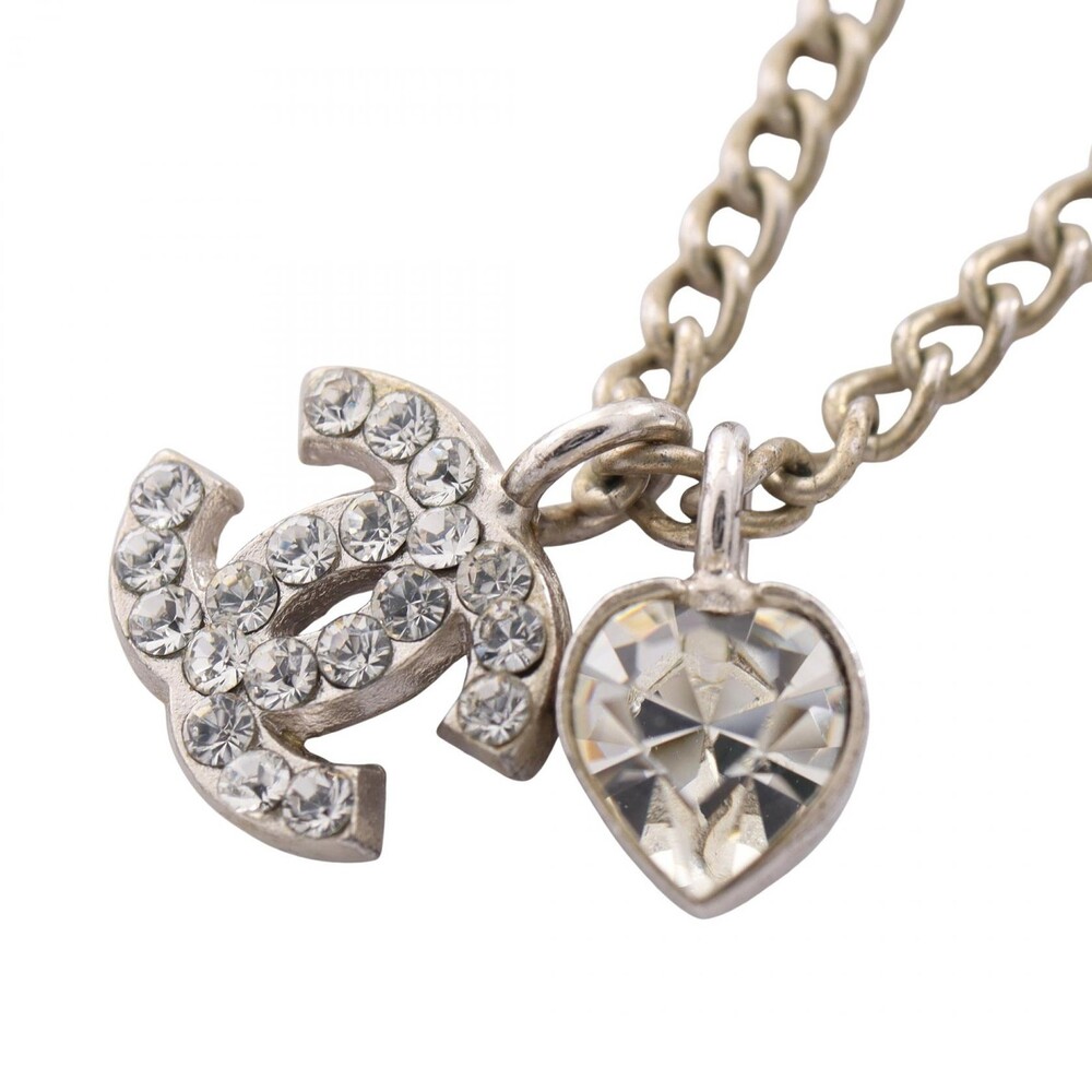 Chanel 05C Coco Mark Heart Necklace #339980C48B